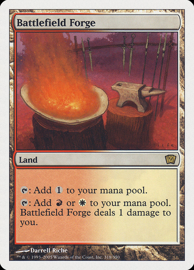 Battlefield Forge [Ninth Edition] MTG Single Magic: The Gathering | Red Claw Gaming