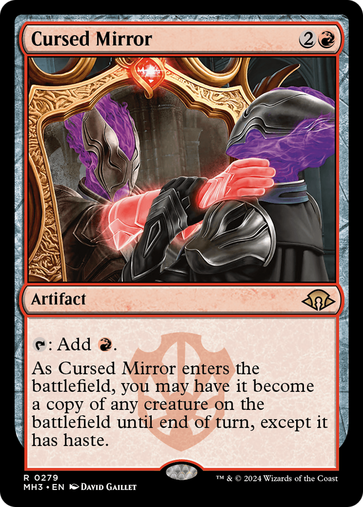 Cursed Mirror [Modern Horizons 3] MTG Single Magic: The Gathering | Red Claw Gaming