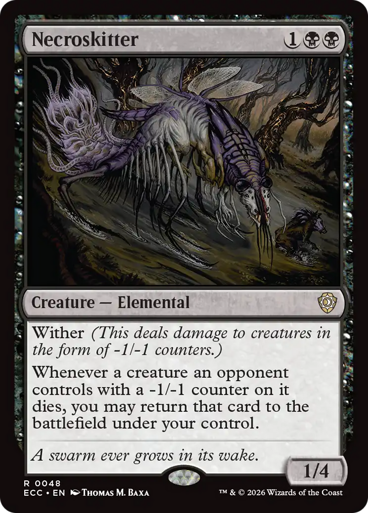 Necroskitter [Lorwyn Eclipsed Commander] MTG Single Magic: The Gathering | Red Claw Gaming