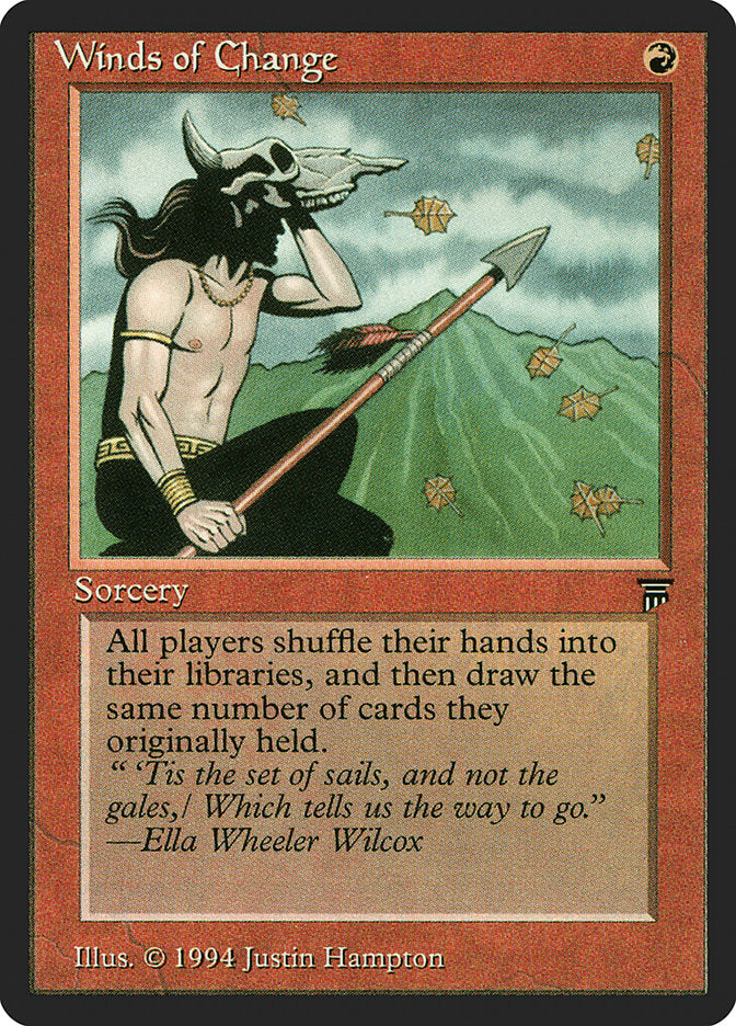 Winds of Change [Legends] MTG Single Magic: The Gathering | Red Claw Gaming