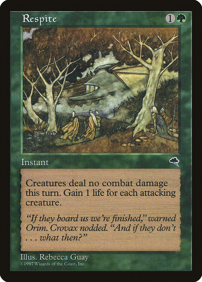 Respite [Tempest] MTG Single Magic: The Gathering | Red Claw Gaming