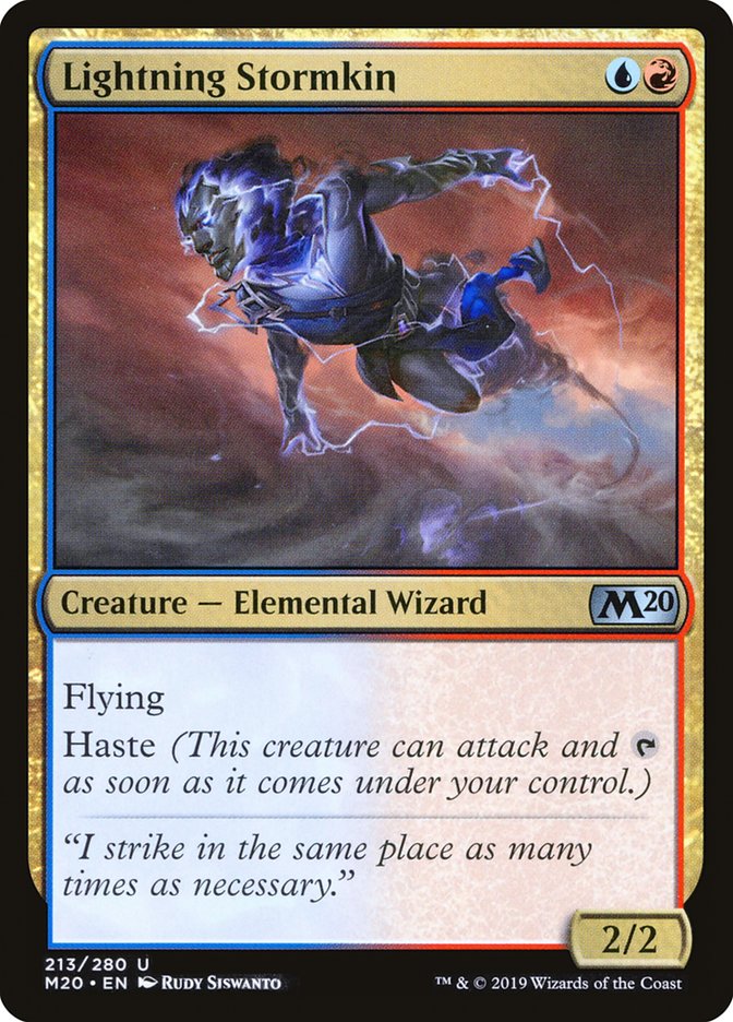Lightning Stormkin [Core Set 2020] MTG Single Magic: The Gathering | Red Claw Gaming