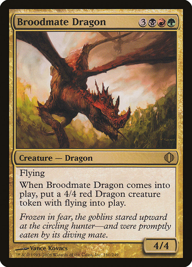 Broodmate Dragon [Shards of Alara] MTG Single Magic: The Gathering | Red Claw Gaming