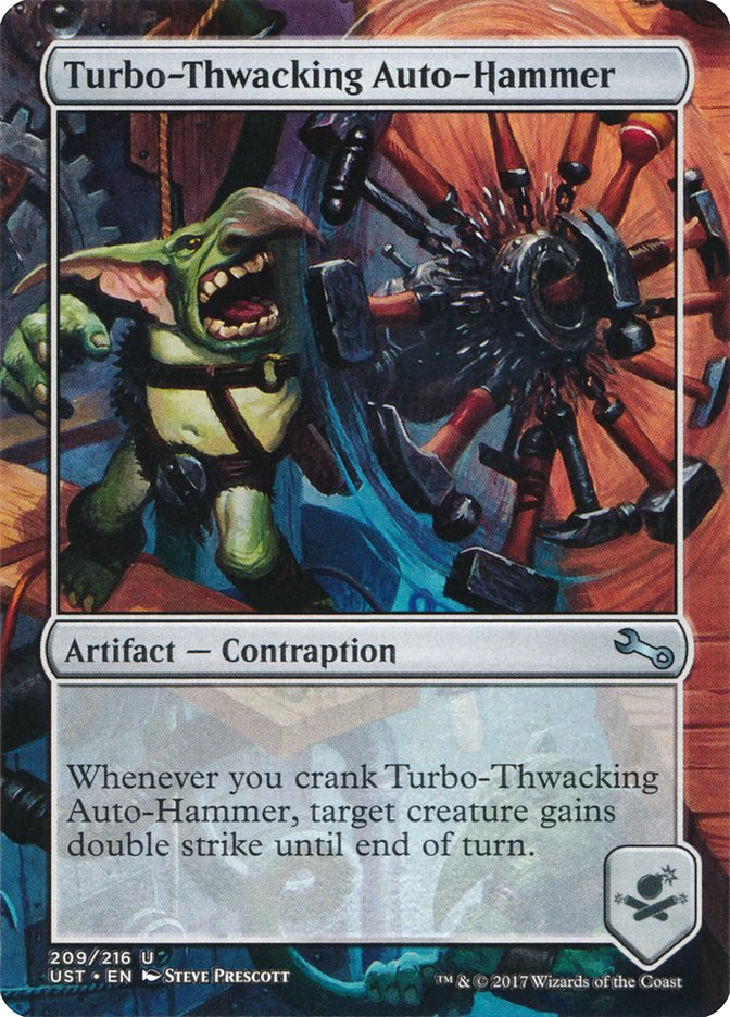 Turbo-Thwacking Auto-Hammer [Unstable] MTG Single Magic: The Gathering | Red Claw Gaming