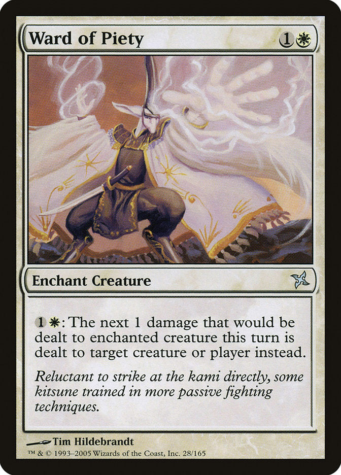 Ward of Piety [Betrayers of Kamigawa] MTG Single Magic: The Gathering | Red Claw Gaming