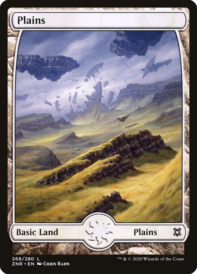 Plains (268) [Zendikar Rising] MTG Single Magic: The Gathering | Red Claw Gaming
