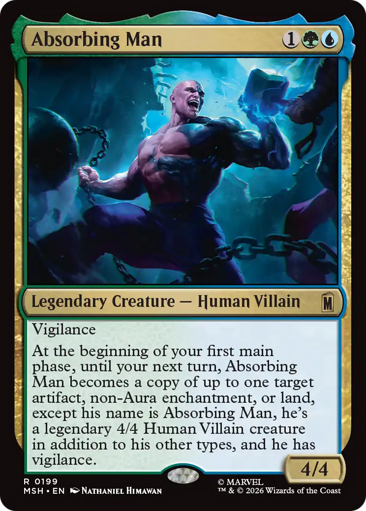 Absorbing Man [Marvel Super Heroes] MTG Single Magic: The Gathering | Red Claw Gaming