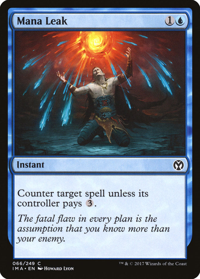 Mana Leak [Iconic Masters] MTG Single Magic: The Gathering | Red Claw Gaming