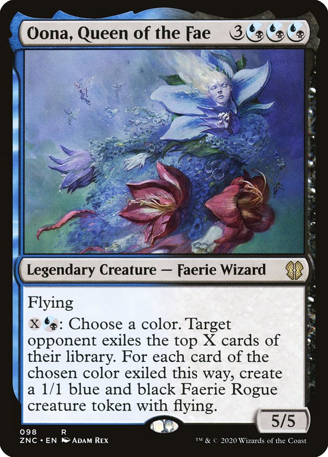 Oona, Queen of the Fae [Zendikar Rising Commander] MTG Single Magic: The Gathering | Red Claw Gaming