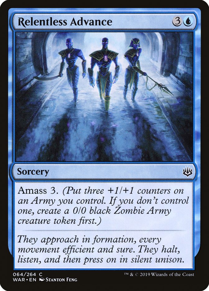 Relentless Advance [War of the Spark] MTG Single Magic: The Gathering | Red Claw Gaming