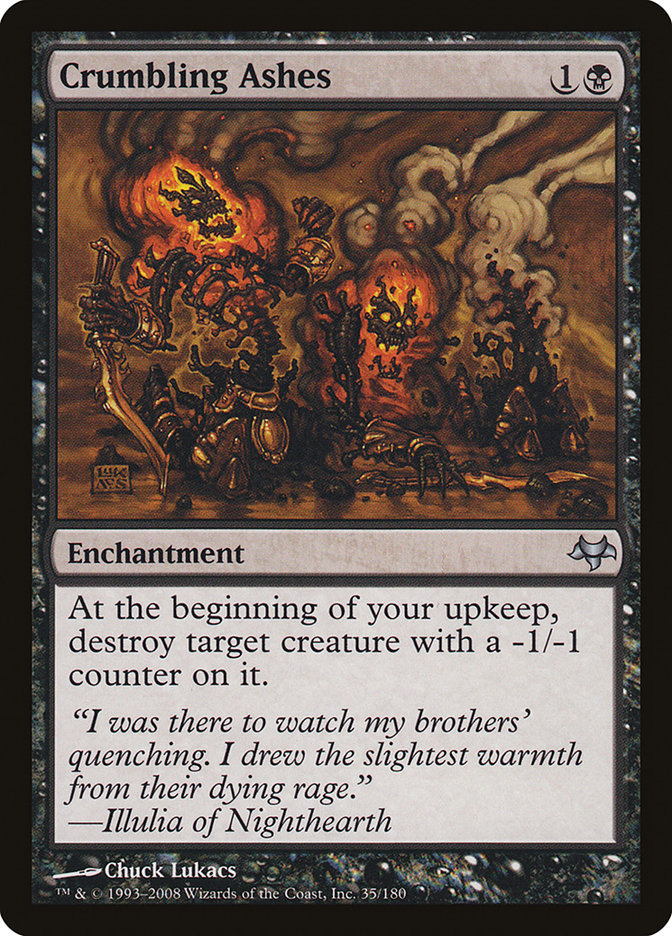 Crumbling Ashes [Eventide] MTG Single Magic: The Gathering | Red Claw Gaming