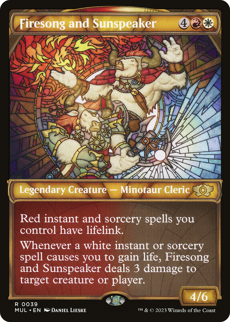 Firesong and Sunspeaker [Multiverse Legends] MTG Single Magic: The Gathering | Red Claw Gaming