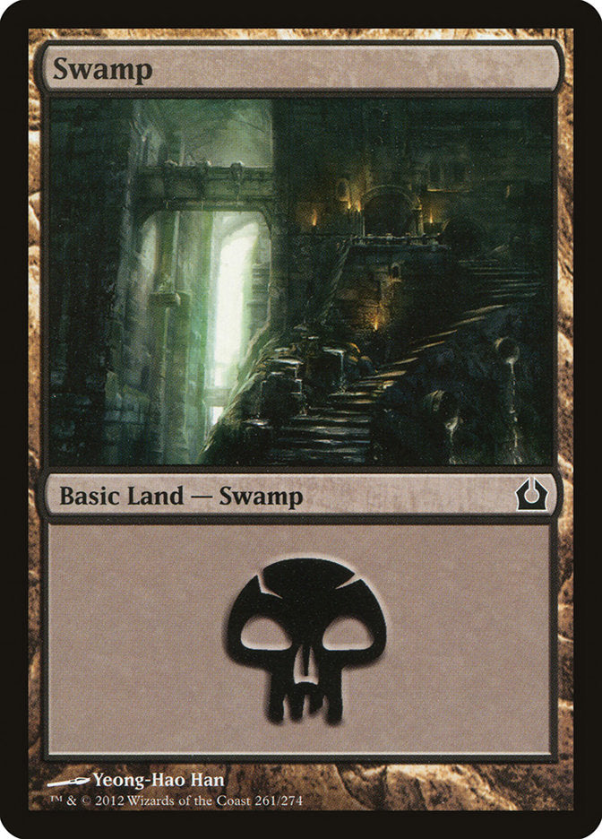 Swamp (261) [Return to Ravnica] MTG Single Magic: The Gathering | Red Claw Gaming