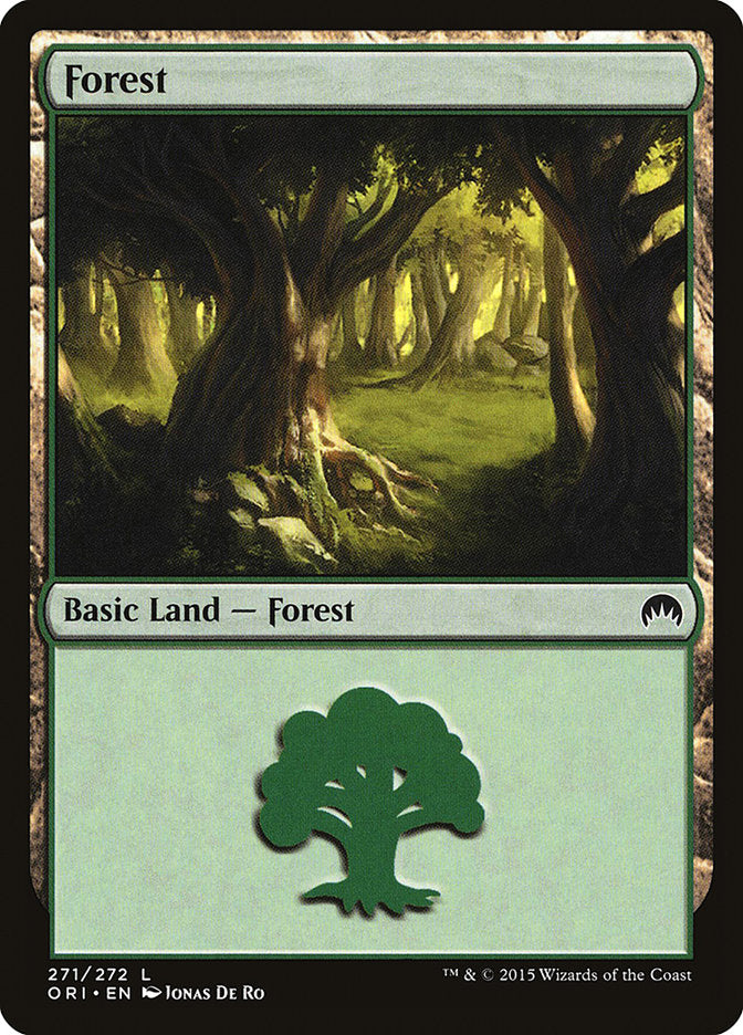 Forest (271) [Magic Origins] MTG Single Magic: The Gathering | Red Claw Gaming