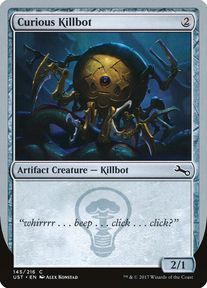 Curious Killbot [Unstable] MTG Single Magic: The Gathering | Red Claw Gaming