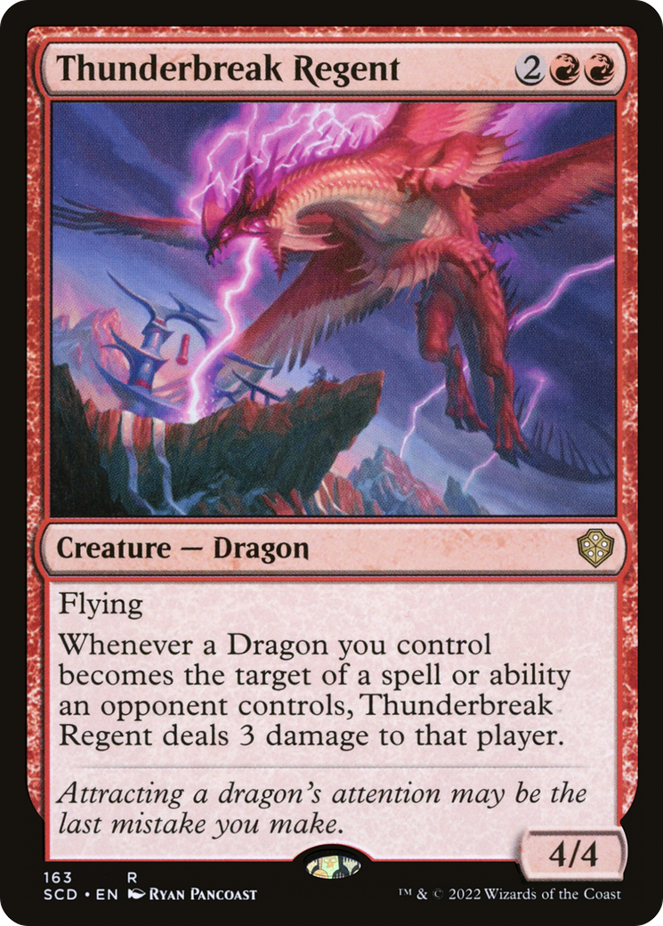 Thunderbreak Regent [Starter Commander Decks] MTG Single Magic: The Gathering | Red Claw Gaming
