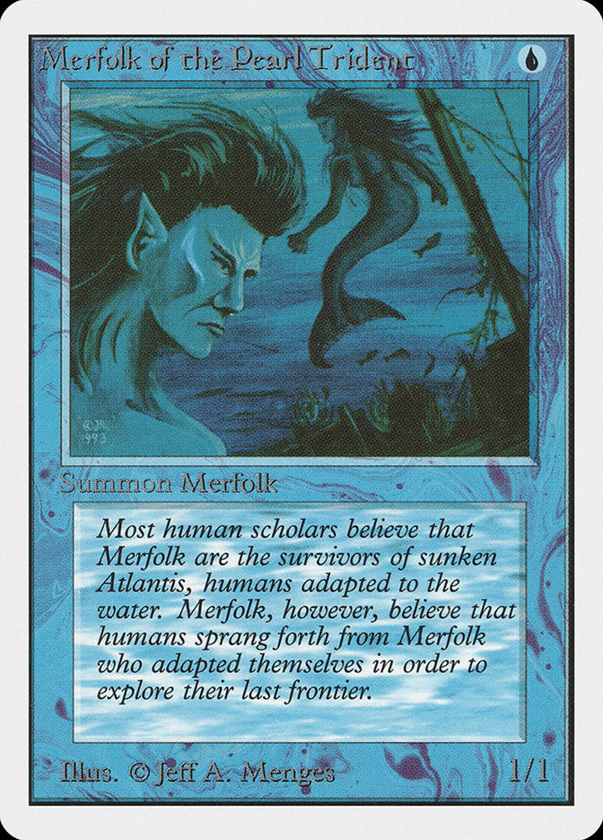 Merfolk of the Pearl Trident [Unlimited Edition] MTG Single Magic: The Gathering | Red Claw Gaming