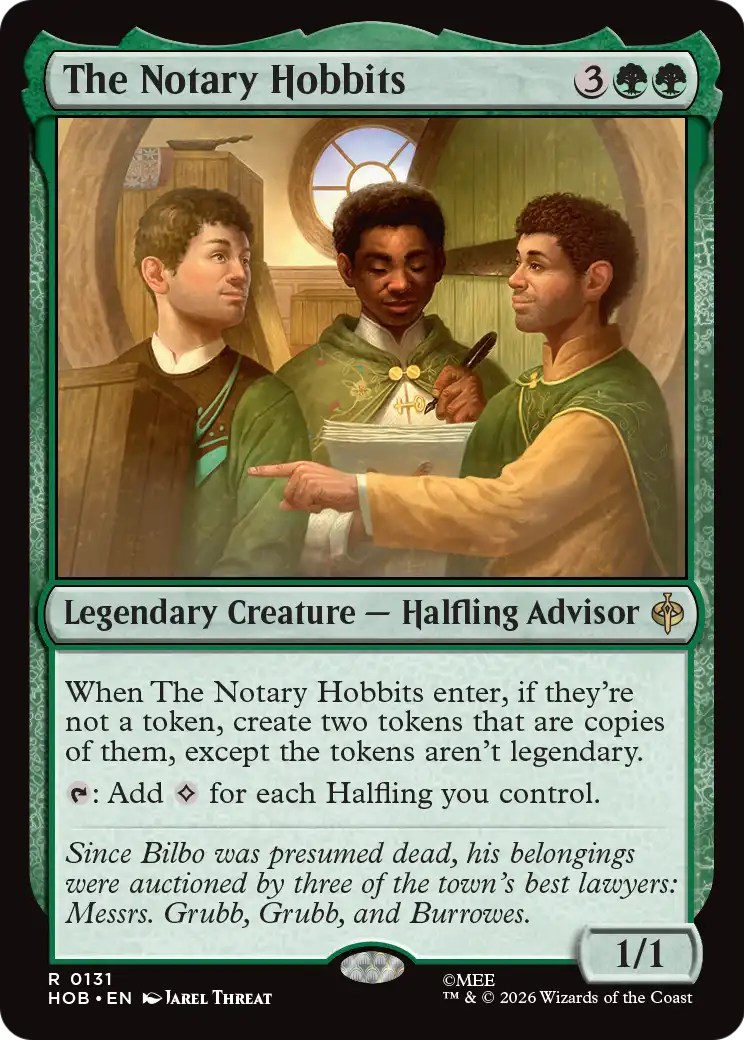 The Notary Hobbits [The Hobbit] | Red Claw Gaming