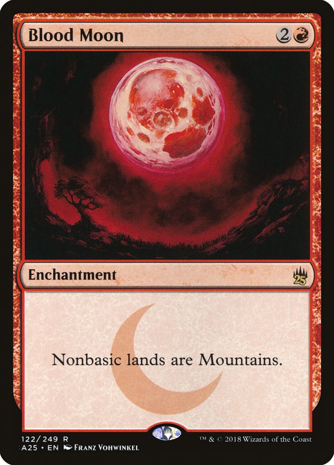 Blood Moon [Masters 25] MTG Single Magic: The Gathering | Red Claw Gaming