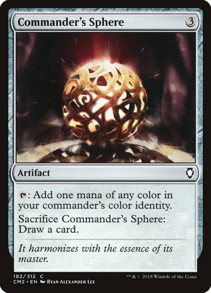 Commander's Sphere [Commander Anthology Volume II] MTG Single Magic: The Gathering | Red Claw Gaming