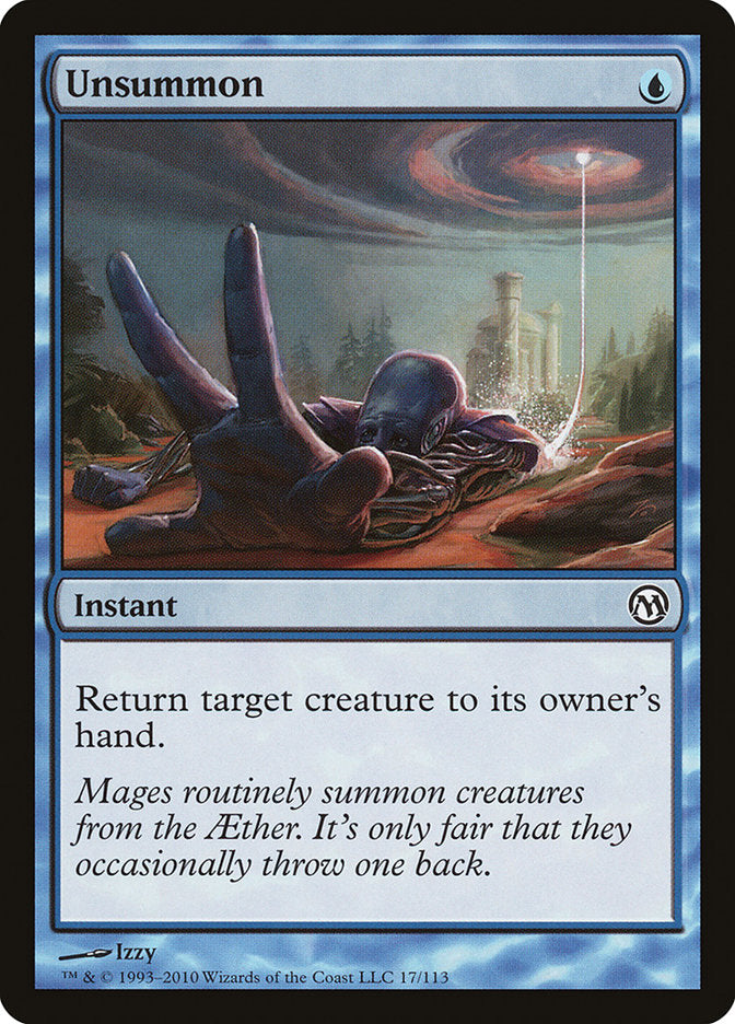 Unsummon [Duels of the Planeswalkers] MTG Single Magic: The Gathering | Red Claw Gaming