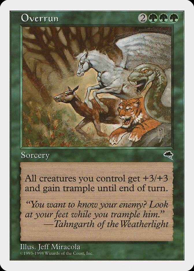 Overrun [Anthologies] MTG Single Magic: The Gathering | Red Claw Gaming