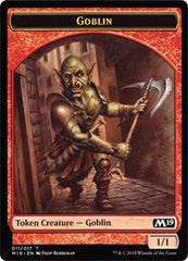 Goblin // Thopter Double-Sided Token (Game Night) [Core Set 2019 Tokens] MTG Single Magic: The Gathering | Red Claw Gaming