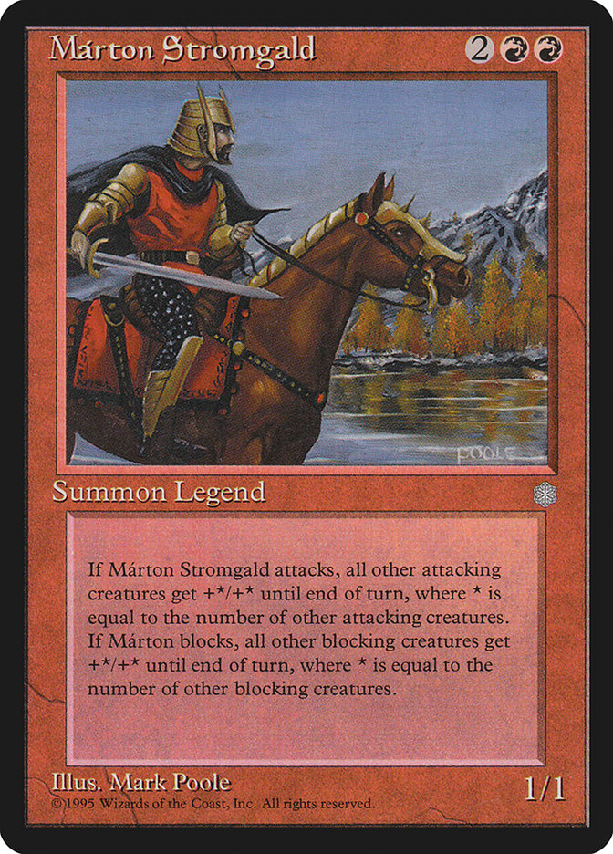 Marton Stromgald [Ice Age] MTG Single Magic: The Gathering | Red Claw Gaming
