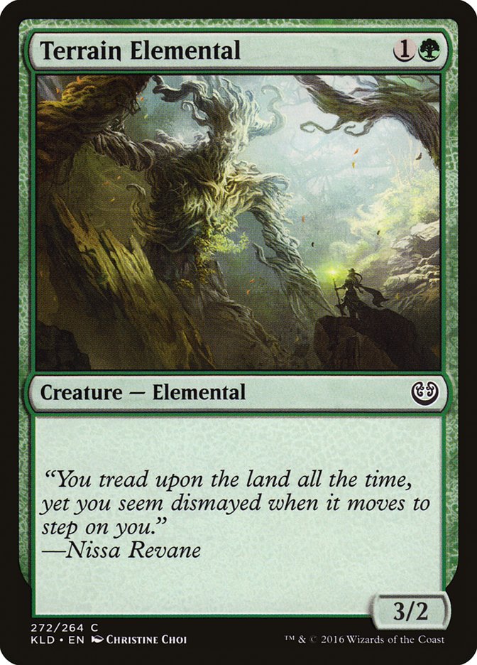 Terrain Elemental [Kaladesh] MTG Single Magic: The Gathering | Red Claw Gaming