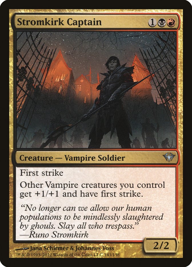 Stromkirk Captain [Dark Ascension] MTG Single Magic: The Gathering | Red Claw Gaming