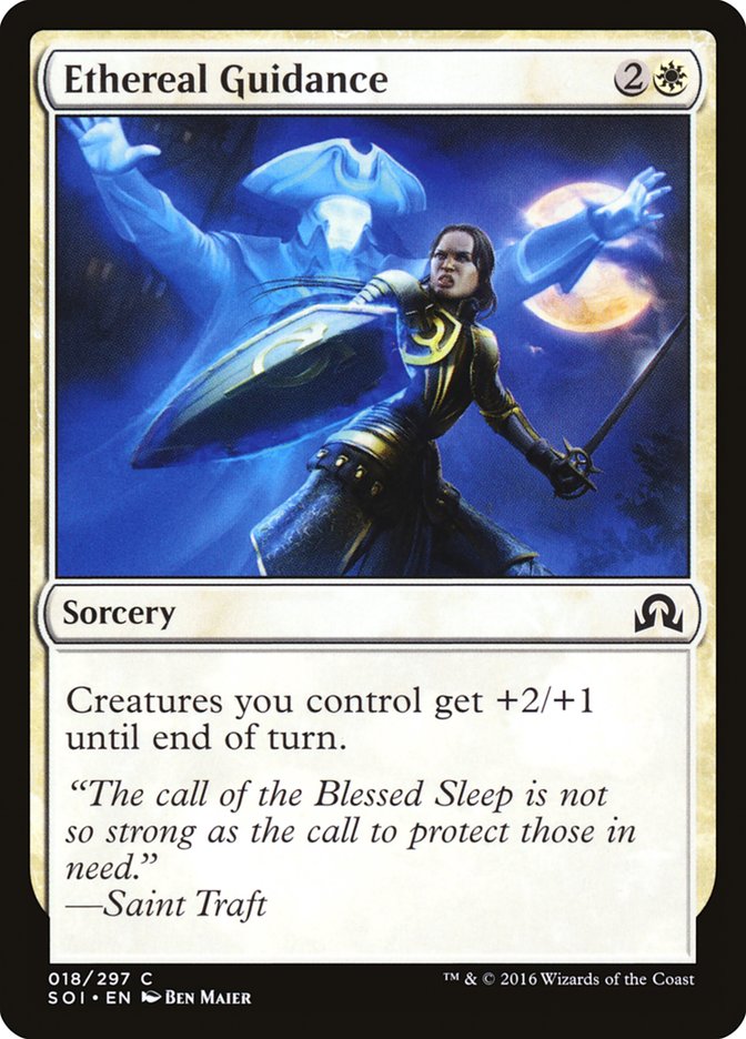 Ethereal Guidance [Shadows over Innistrad] MTG Single Magic: The Gathering | Red Claw Gaming