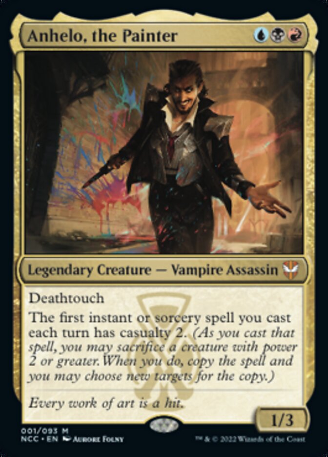 Anhelo, the Painter [Streets of New Capenna Commander] MTG Single Magic: The Gathering | Red Claw Gaming