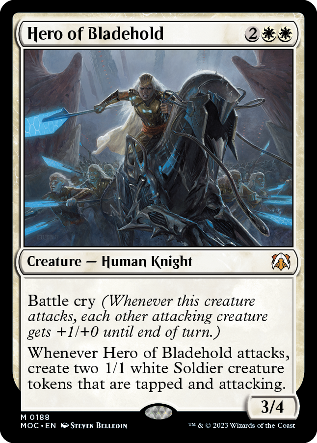 Hero of Bladehold [March of the Machine Commander] MTG Single Magic: The Gathering | Red Claw Gaming