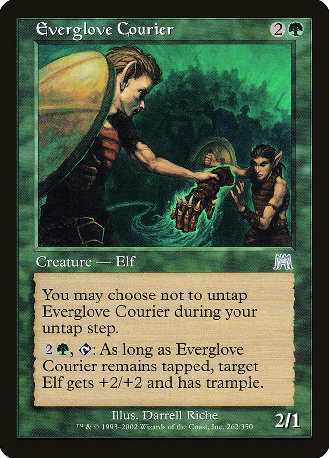 Everglove Courier [Onslaught] MTG Single Magic: The Gathering | Red Claw Gaming