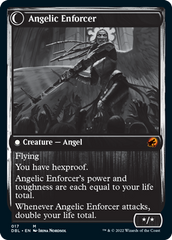 Enduring Angel // Angelic Enforcer [Innistrad: Double Feature] MTG Single Magic: The Gathering | Red Claw Gaming