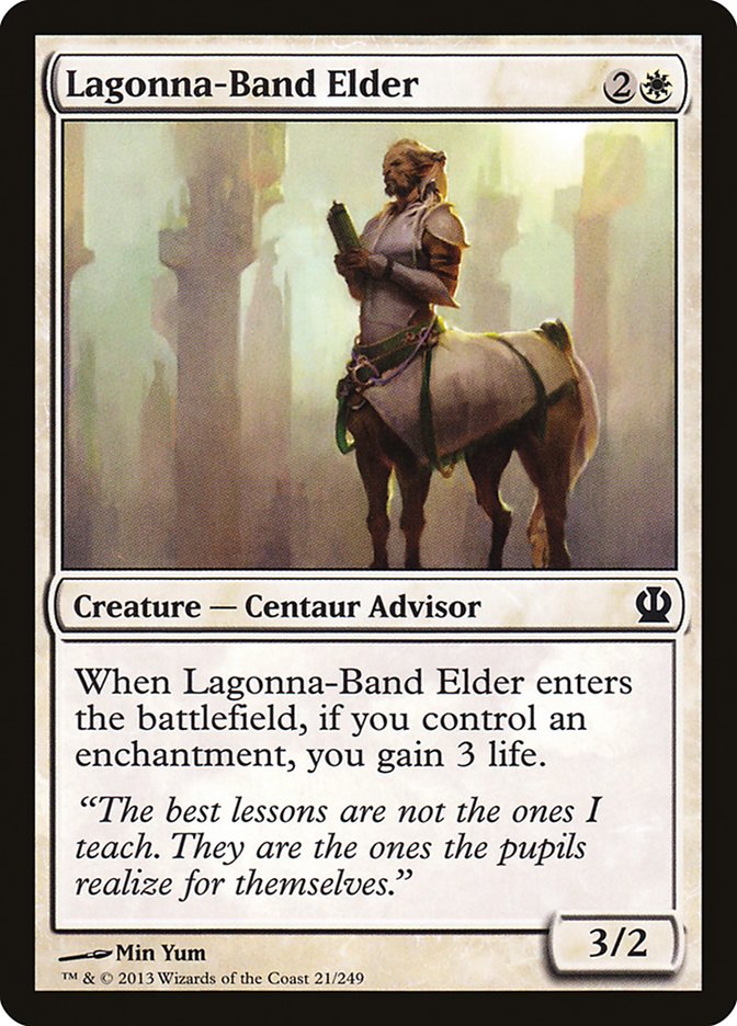 Lagonna-Band Elder [Theros] MTG Single Magic: The Gathering | Red Claw Gaming