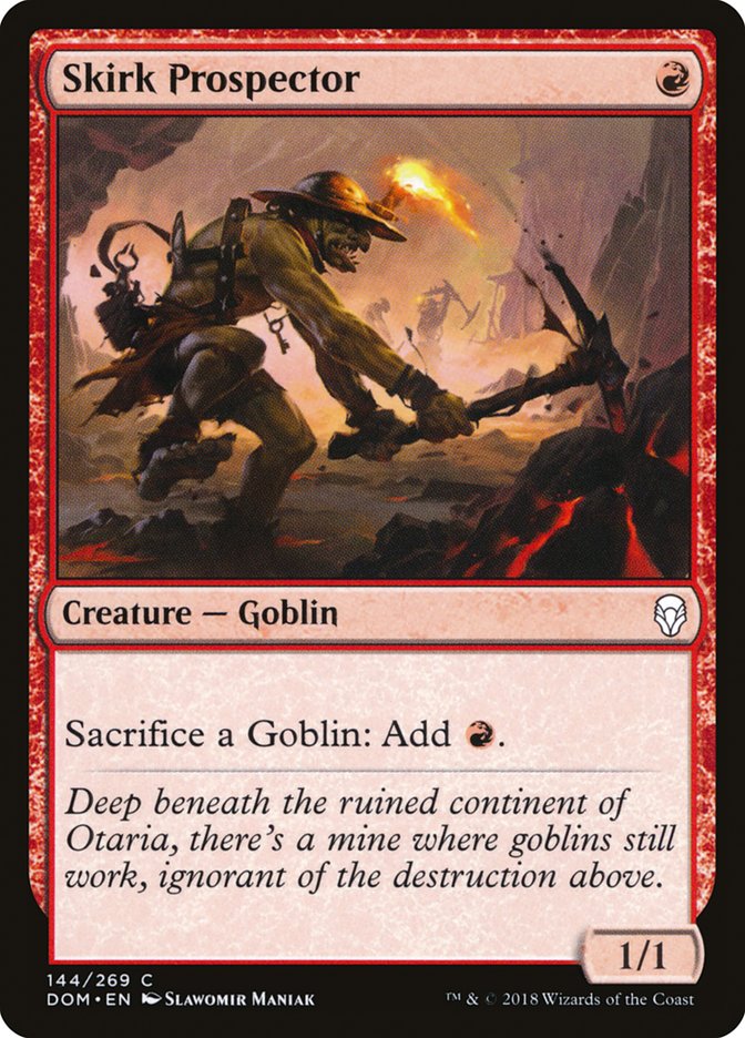 Skirk Prospector [Dominaria] MTG Single Magic: The Gathering | Red Claw Gaming