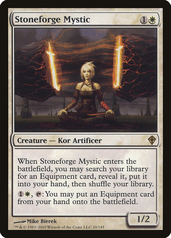 Stoneforge Mystic [Worldwake] MTG Single Magic: The Gathering | Red Claw Gaming