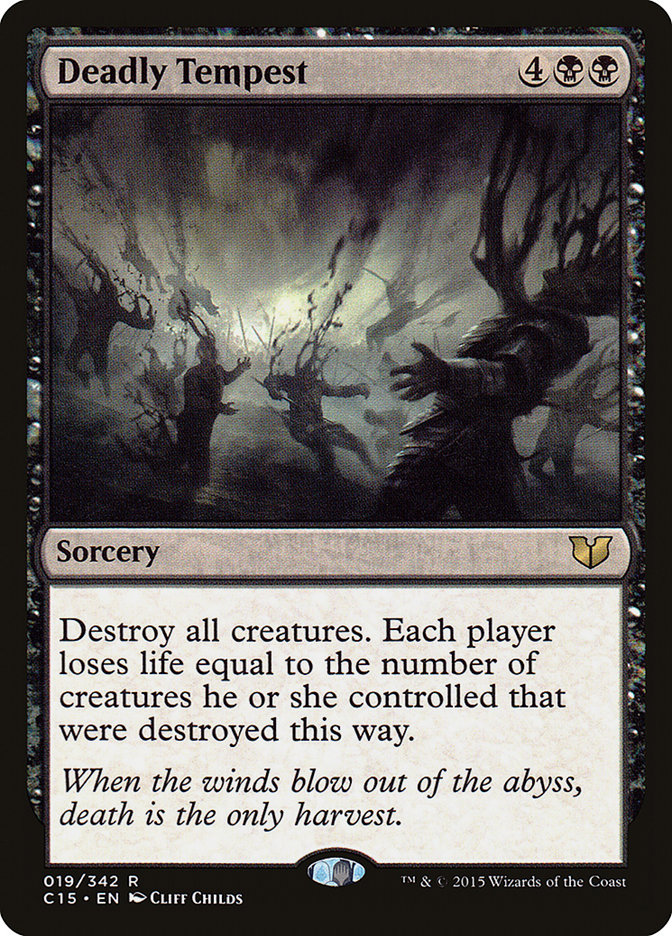 Deadly Tempest [Commander 2015] MTG Single Magic: The Gathering | Red Claw Gaming