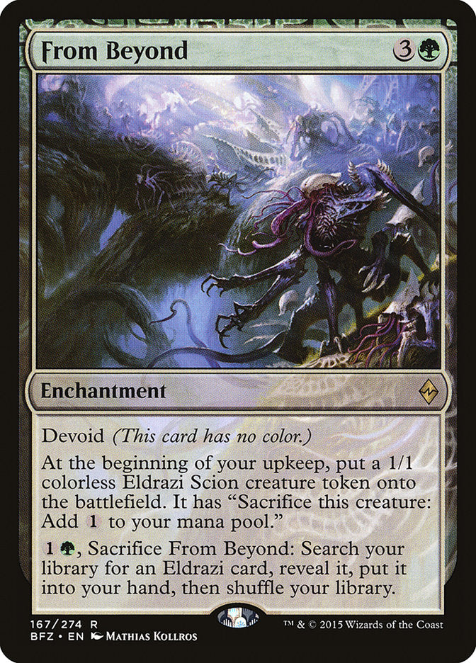 From Beyond [Battle for Zendikar] MTG Single Magic: The Gathering | Red Claw Gaming