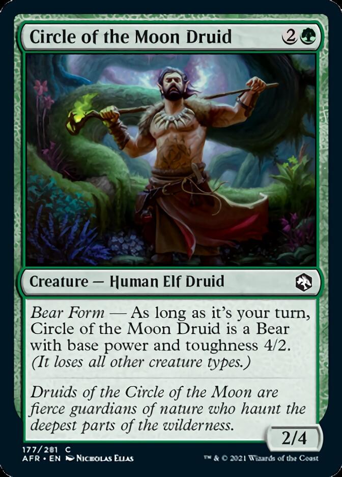 Circle of the Moon Druid [Dungeons & Dragons: Adventures in the Forgotten Realms] MTG Single Magic: The Gathering | Red Claw Gaming