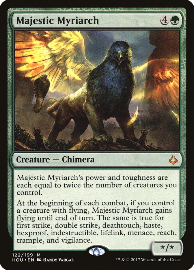 Majestic Myriarch [Hour of Devastation] MTG Single Magic: The Gathering | Red Claw Gaming
