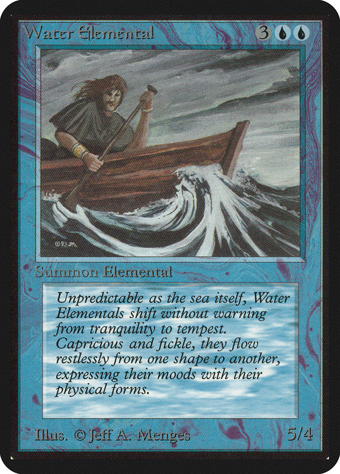 Water Elemental [Alpha Edition] MTG Single Magic: The Gathering | Red Claw Gaming