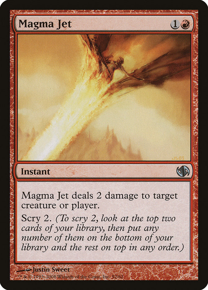 Magma Jet [Duel Decks: Jace vs. Chandra] MTG Single Magic: The Gathering | Red Claw Gaming