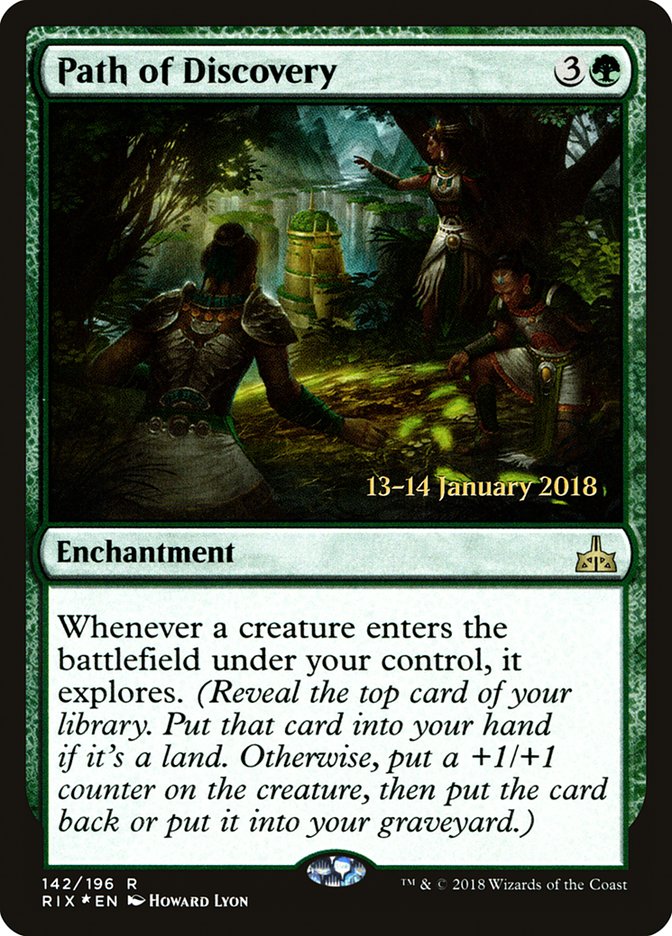 Path of Discovery [Rivals of Ixalan Prerelease Promos] MTG Single Magic: The Gathering | Red Claw Gaming