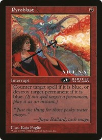 Pyroblast (3rd Place) (Oversized) [Oversize Cards] MTG Single Magic: The Gathering | Red Claw Gaming