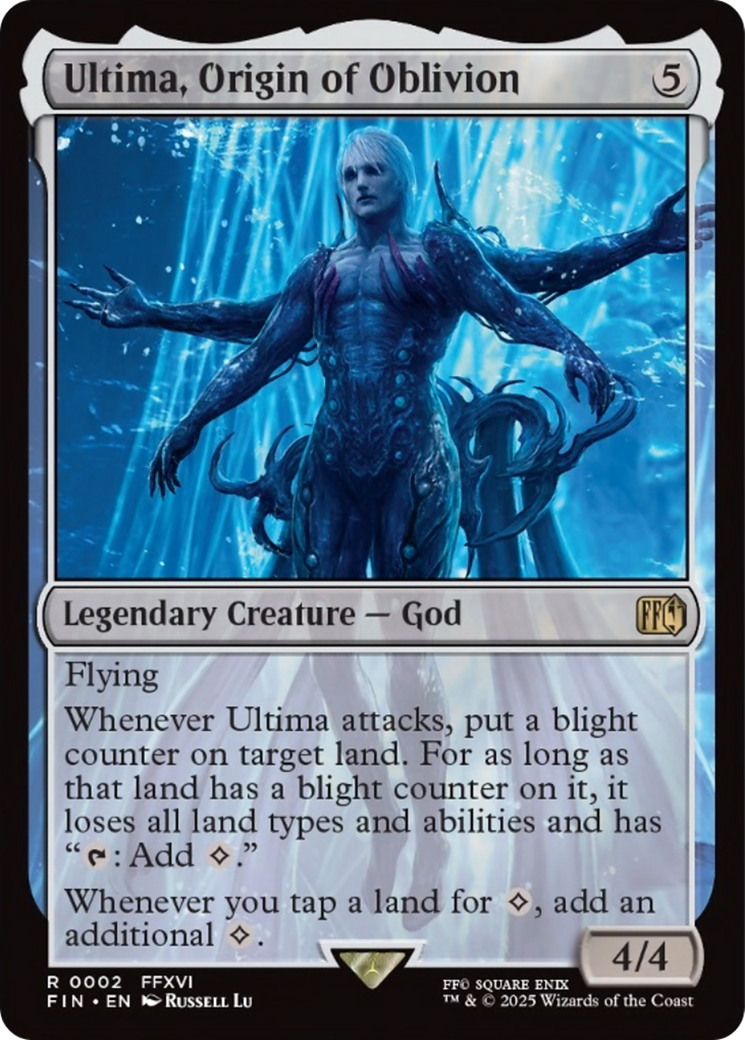 Ultima, Origin of Oblivion [FINAL FANTASY] MTG Single Magic: The Gathering | Red Claw Gaming