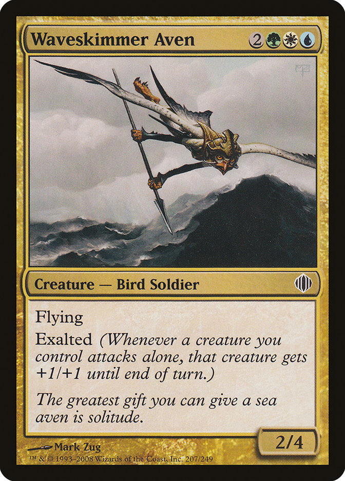 Waveskimmer Aven [Shards of Alara] MTG Single Magic: The Gathering | Red Claw Gaming