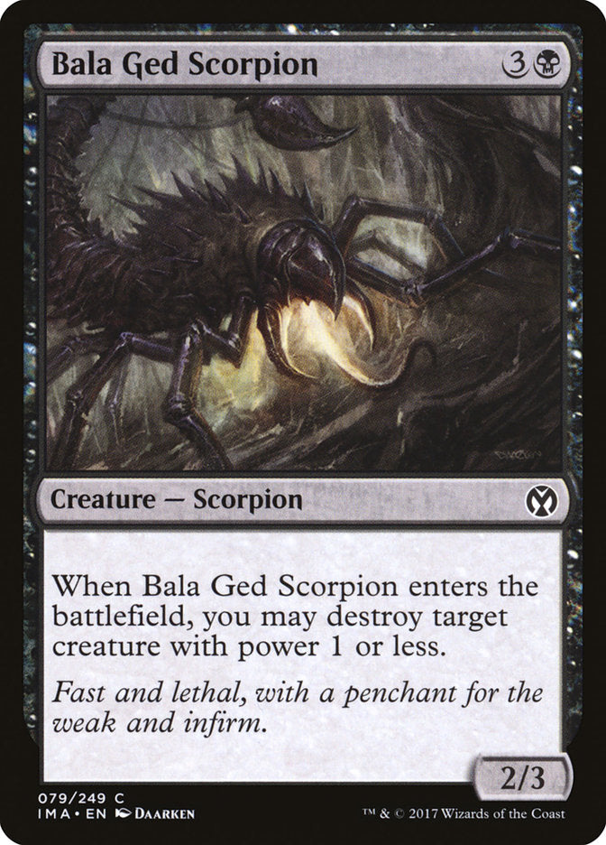 Bala Ged Scorpion [Iconic Masters] MTG Single Magic: The Gathering | Red Claw Gaming