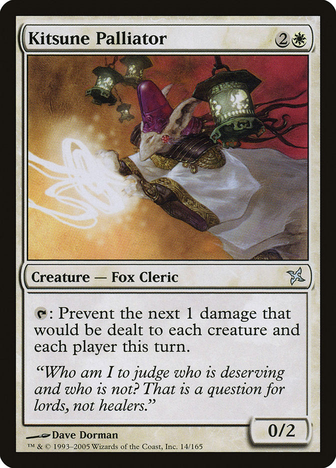 Kitsune Palliator [Betrayers of Kamigawa] MTG Single Magic: The Gathering | Red Claw Gaming